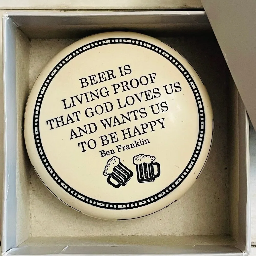 Words From The Wise Concord Handmade BEER is Proof God Wants us Happy England